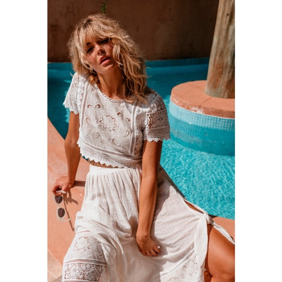 Spell & The Gypsy Collective Abigail Set Top Skirt - Picture 5 of 8